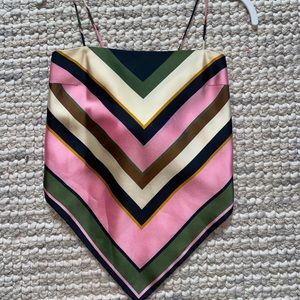 Zara scarf top